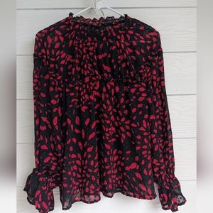 Red and Black Pepper Professional work shirt